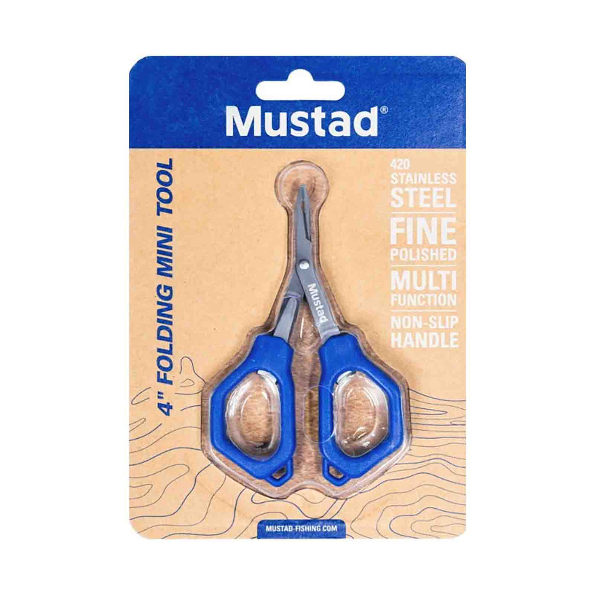 Mustad Collapsible Mini Tool 4"