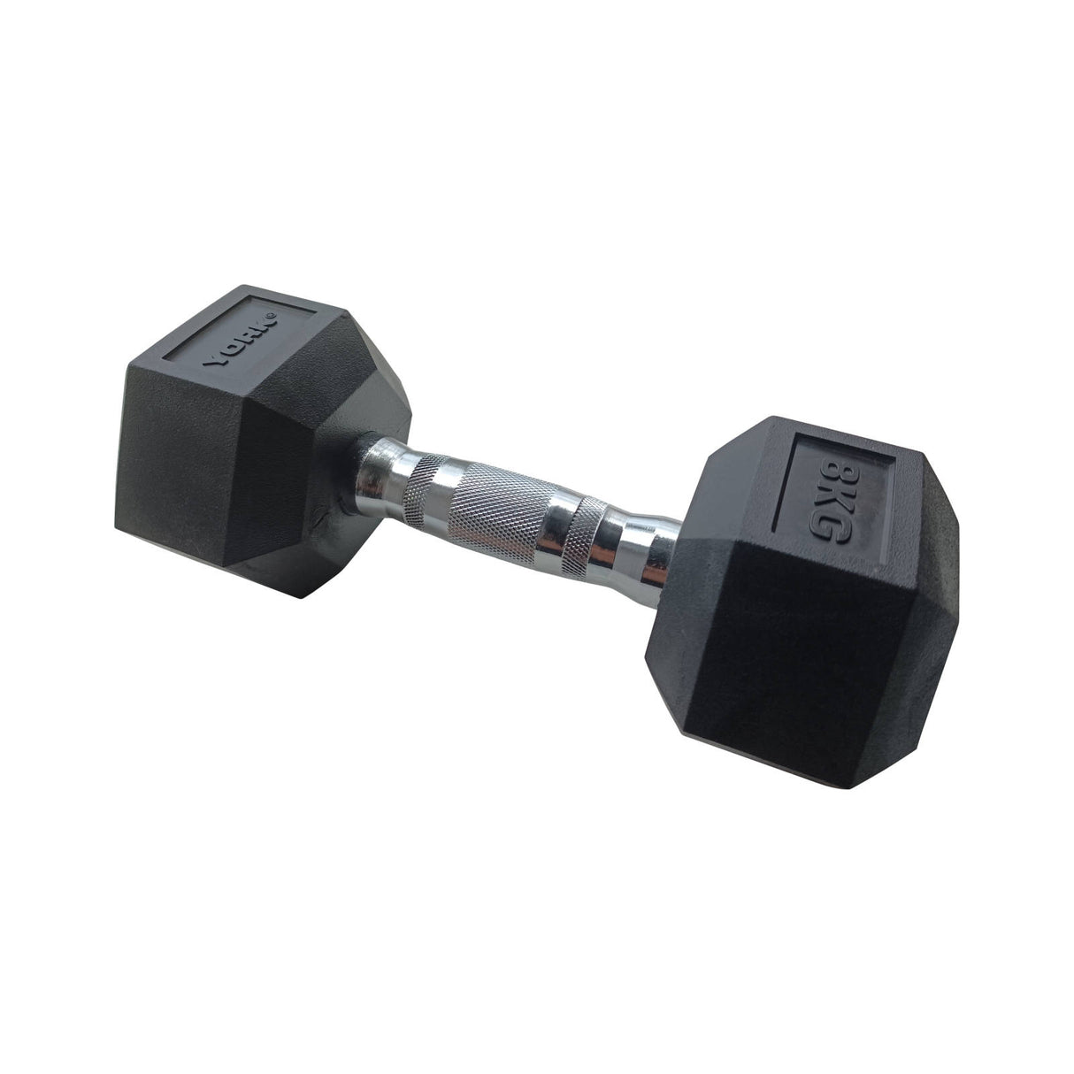 York 8kg Hex Dumbbell