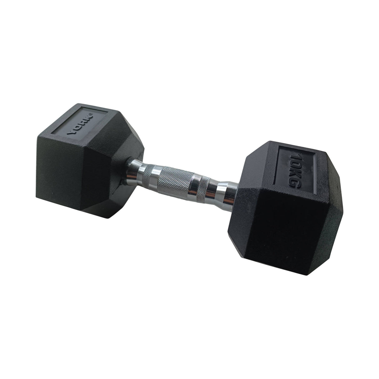 York 10kg Hex Dumbbell
