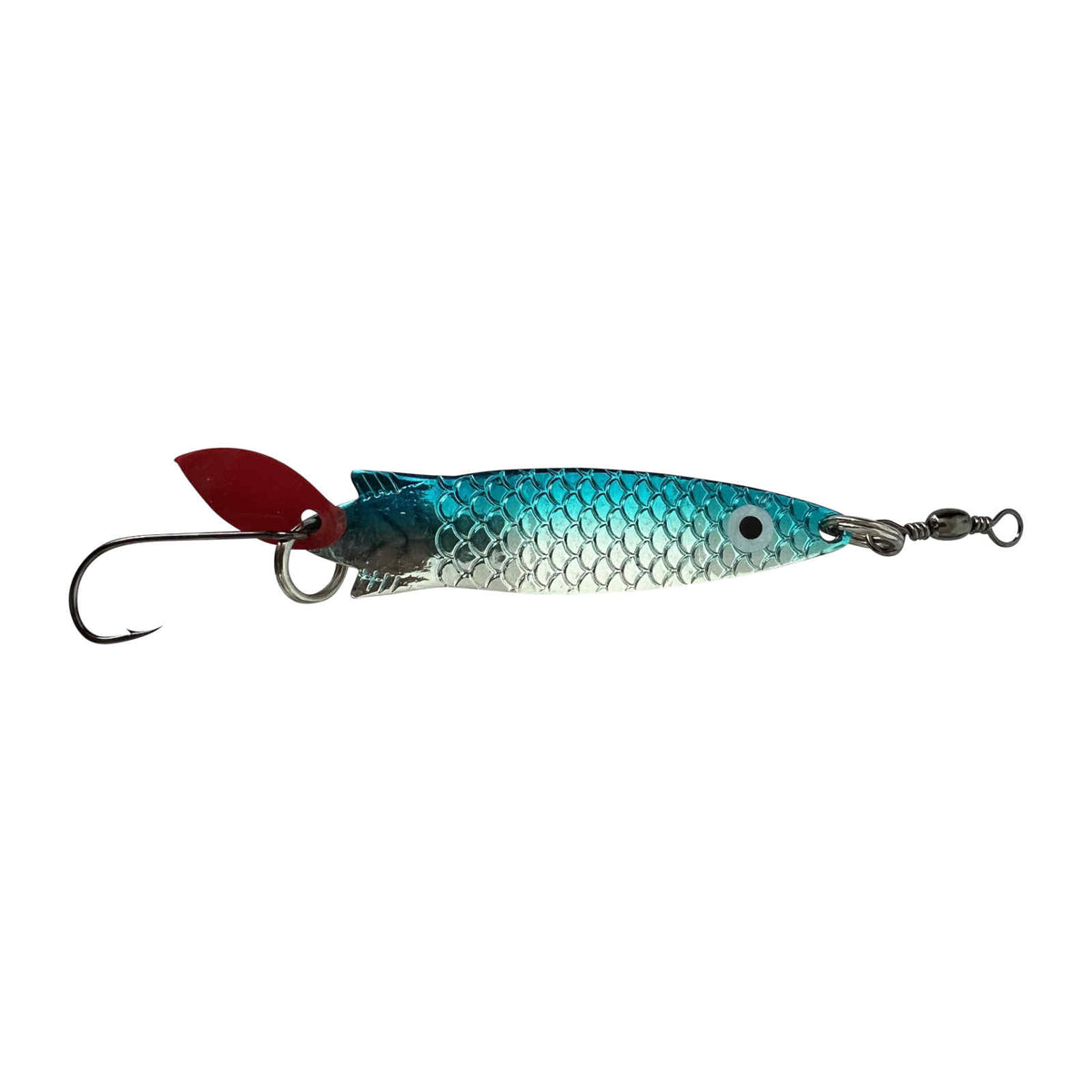 Fishfighter Toby - Silver Blue - Single Hook