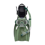 Mirage FSet36 Oasis  Adult Mask, Snorkel & Fins Set