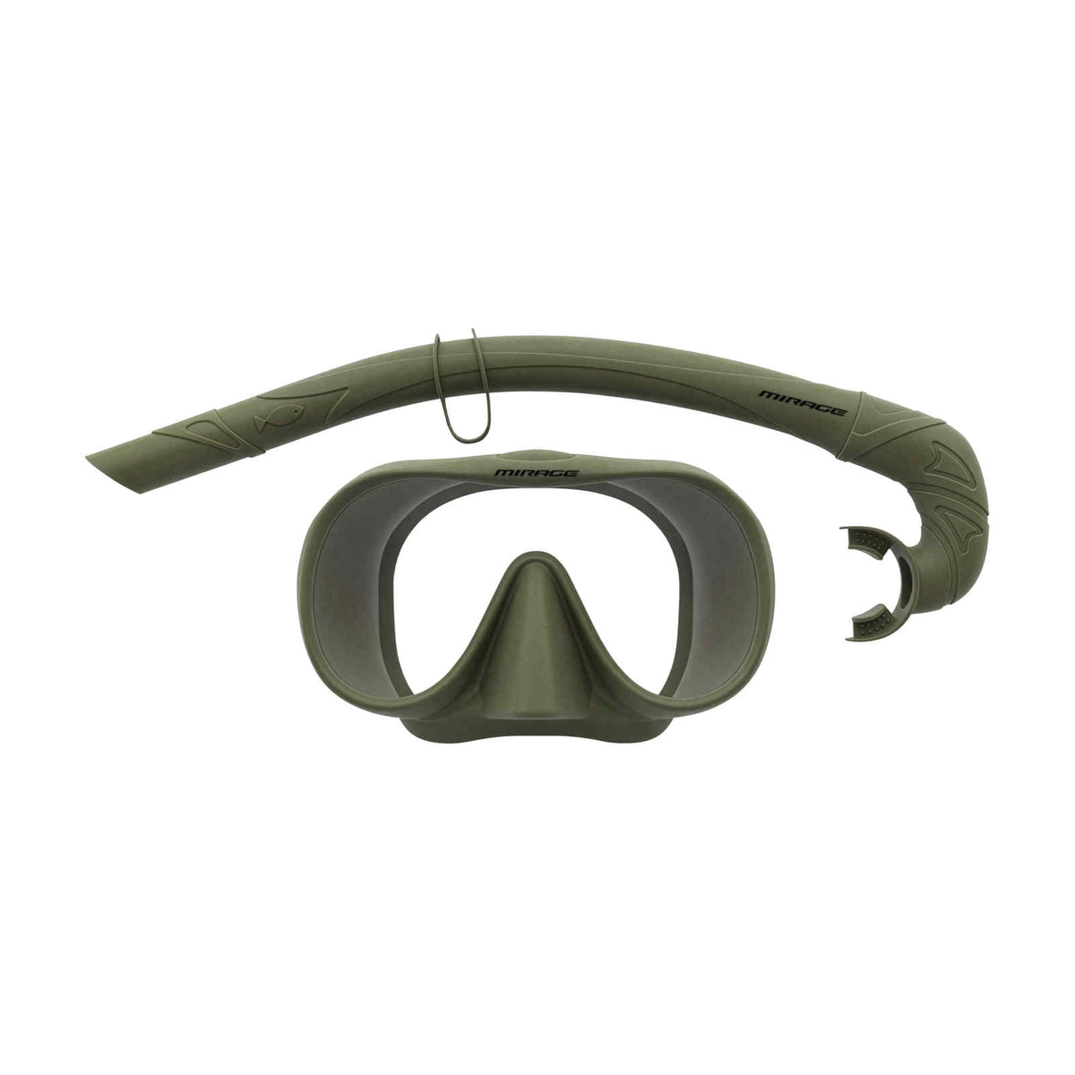 Mirage Set58 Sunsets Adult Mask & Snorkel Set