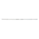 York 6'6"  Solid Knurled Chrome F.I.C. Bar