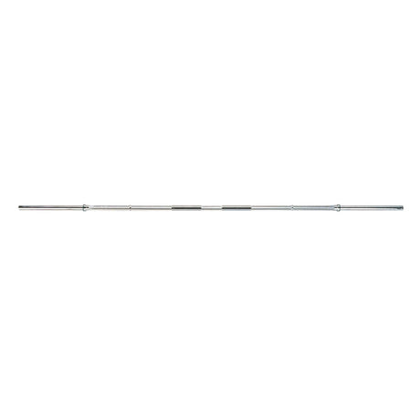 York 6'6"  Solid Knurled Chrome F.I.C. Bar