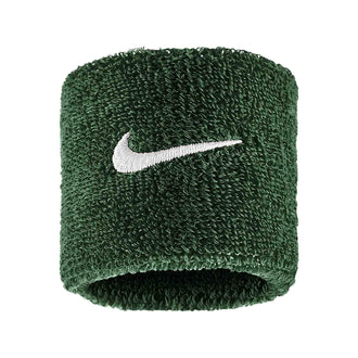 Nike Swoosh Wristbands - Gorge Green/White