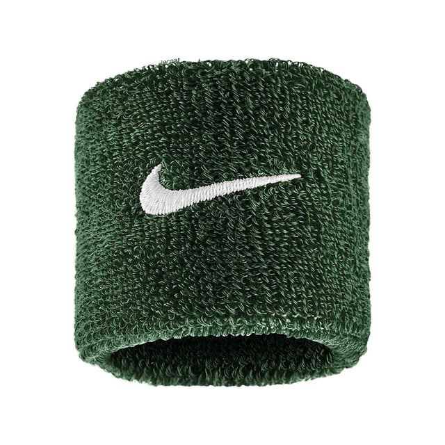 Nike Swoosh Wristbands - Gorge Green/White