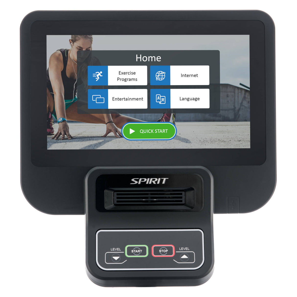 Spirit CU800ENT+ Upright Bike
