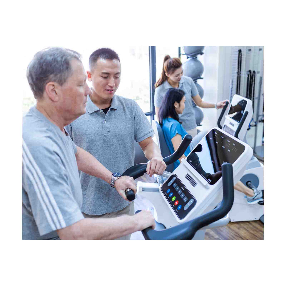 PT 4.0U Rehabilitation Upright Bike