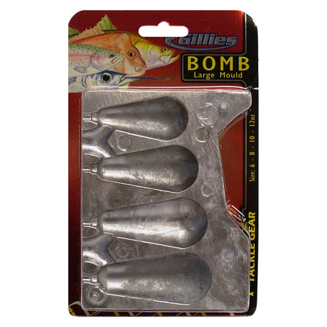 Gillies Sinker Mould - Bomb Combo - Large