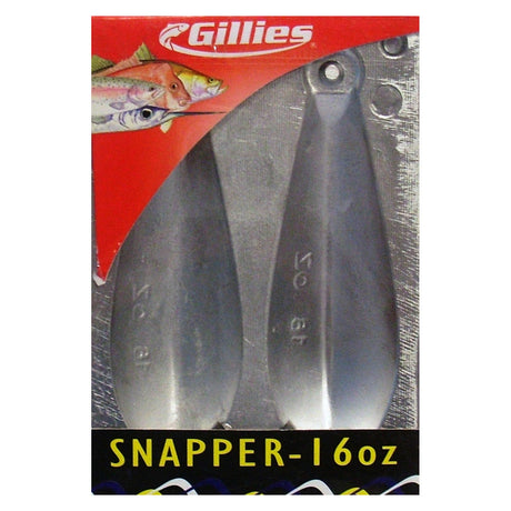 Gillies Sinker Mould - Snapper - 16oz