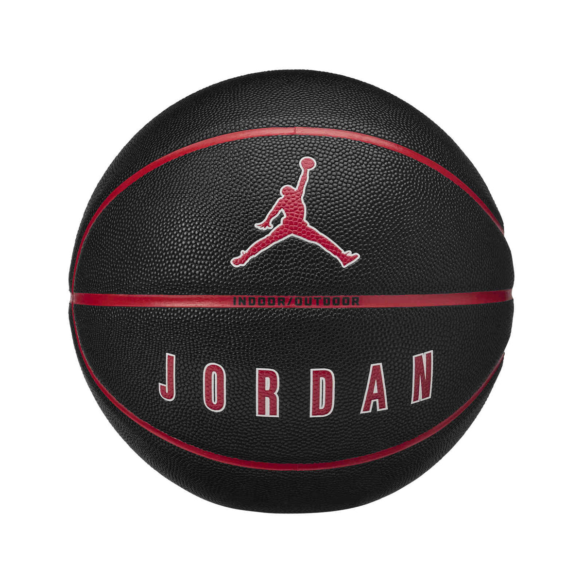 Jordan Ultimate 2.0 8P Basketball - Black/Fire Red/White - Sz.7