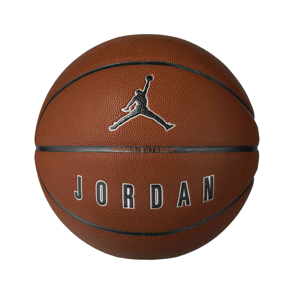 Jordan Ultimate 2.0 8P Basketball - Amber/Black/Metallic Silver - Sz.7