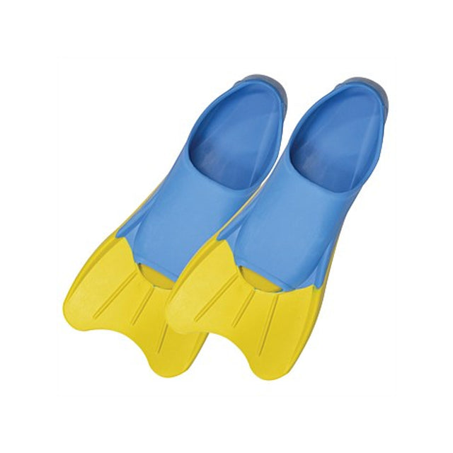 Mirage F005 Short Blade Training Fins - Blue/Yellow - M/L 9-11