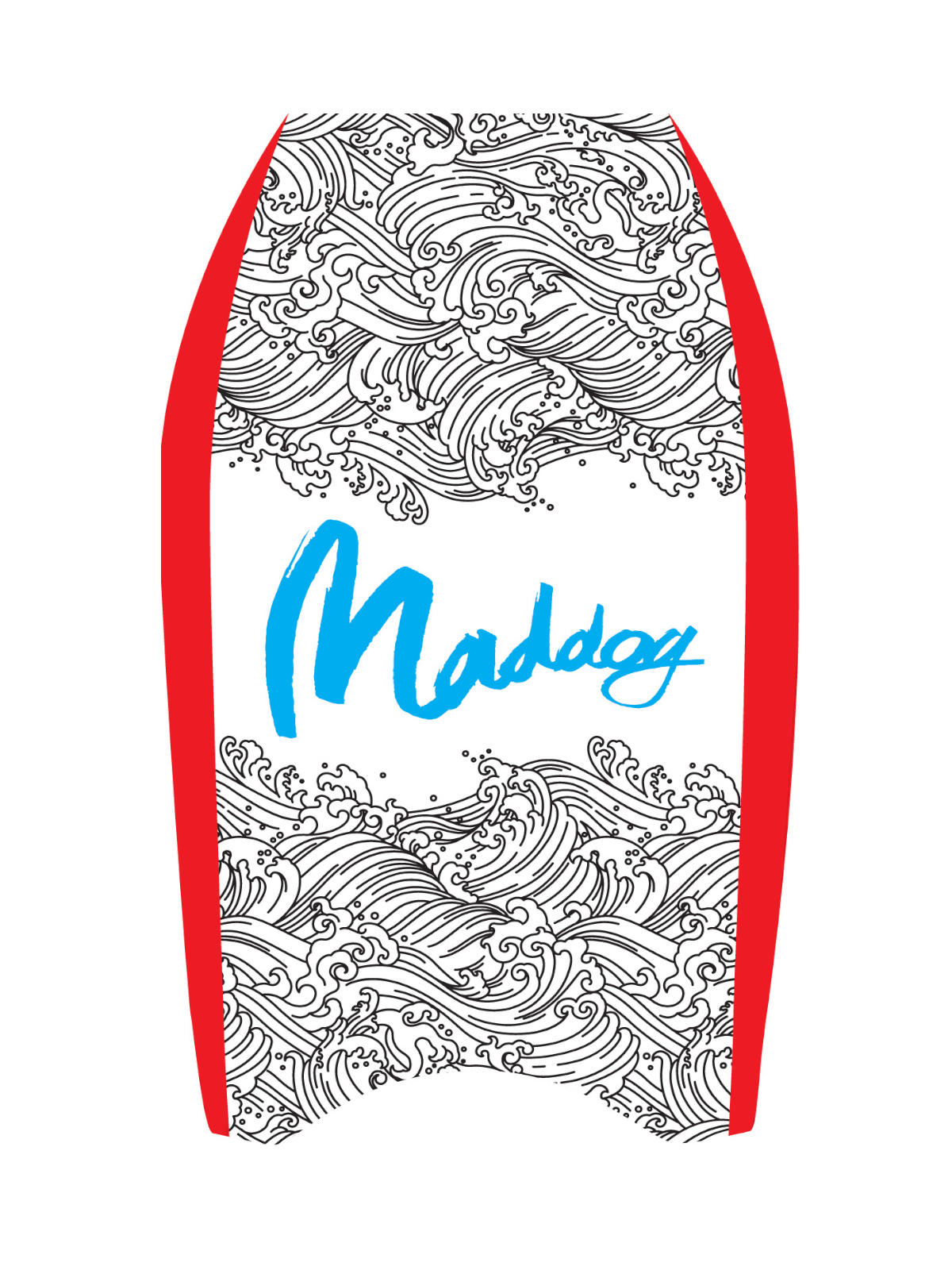 Maddog Speed Bodyboard - Assorted Colours - 42"