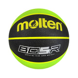 Molten BCR Rubber Basketball - Black/Green - Size 5