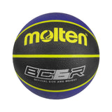 Molten BCR Rubber Basketball - Blue/Black - Size 6