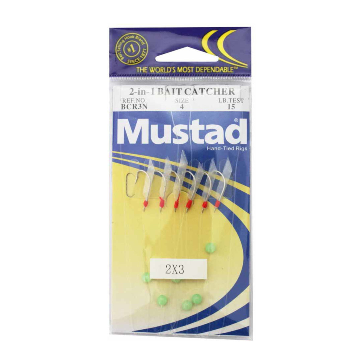 Mustad 80BCR3N 3 Hook Sabiki Rig 10