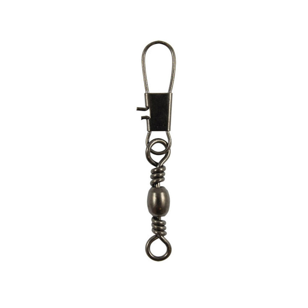 Mustad Barrel Swivel With Interlock Snap