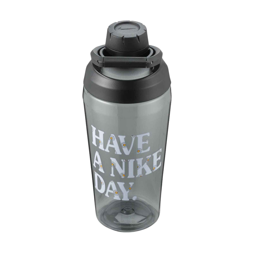 Nike TR Hypercharge Chug Water Bottle - 16oz - Anthracite/Black/Light Marine