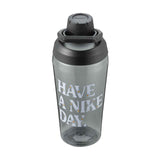 Nike TR Hypercharge Chug Water Bottle - 16oz - Anthracite/Black/Light Marine