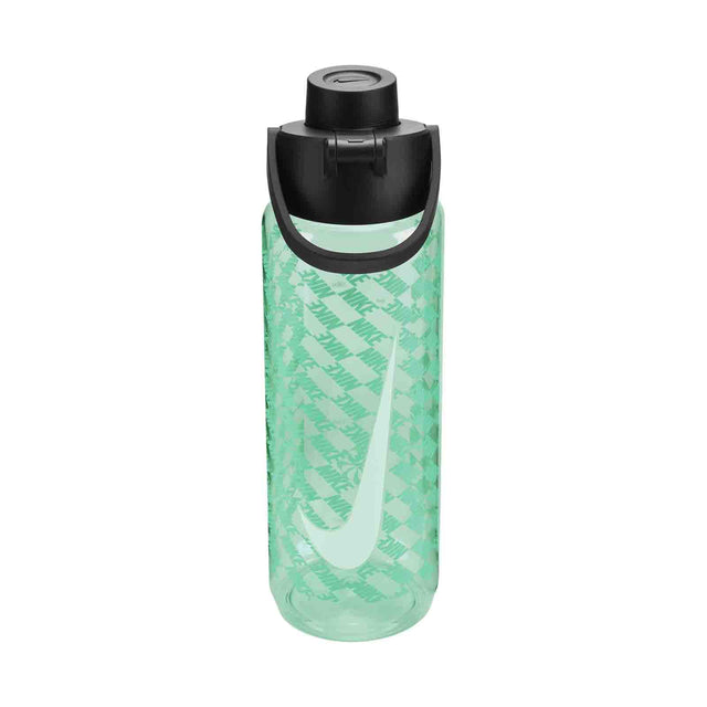 Nike TR Renew Recharge Chug Bottle - 24oz - Graphic Mint/Black/Light Menta/White