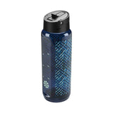 Nike TR Renew Recharge Straw Bottle - 24oz - Graphic Blue Void/Black/Green Abyss/Mint Foam