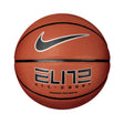 Nike Elite All Court 2.0 8P Basketball - Amber/Black/Metallic Silver - Sz.7