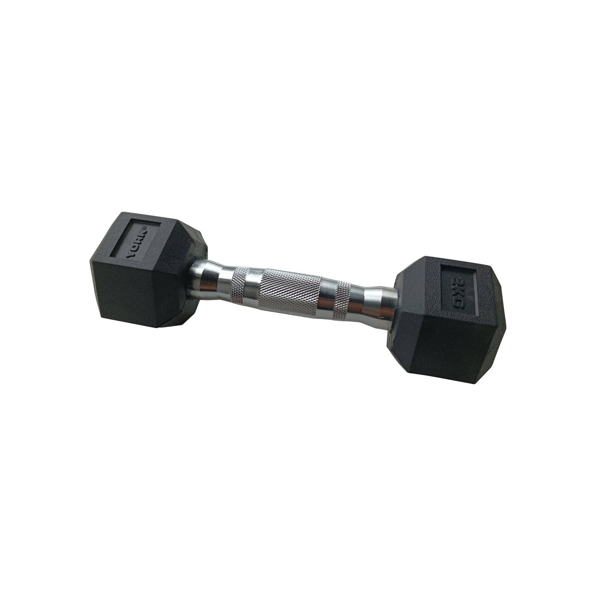 York  2kg Hex Dumbbell