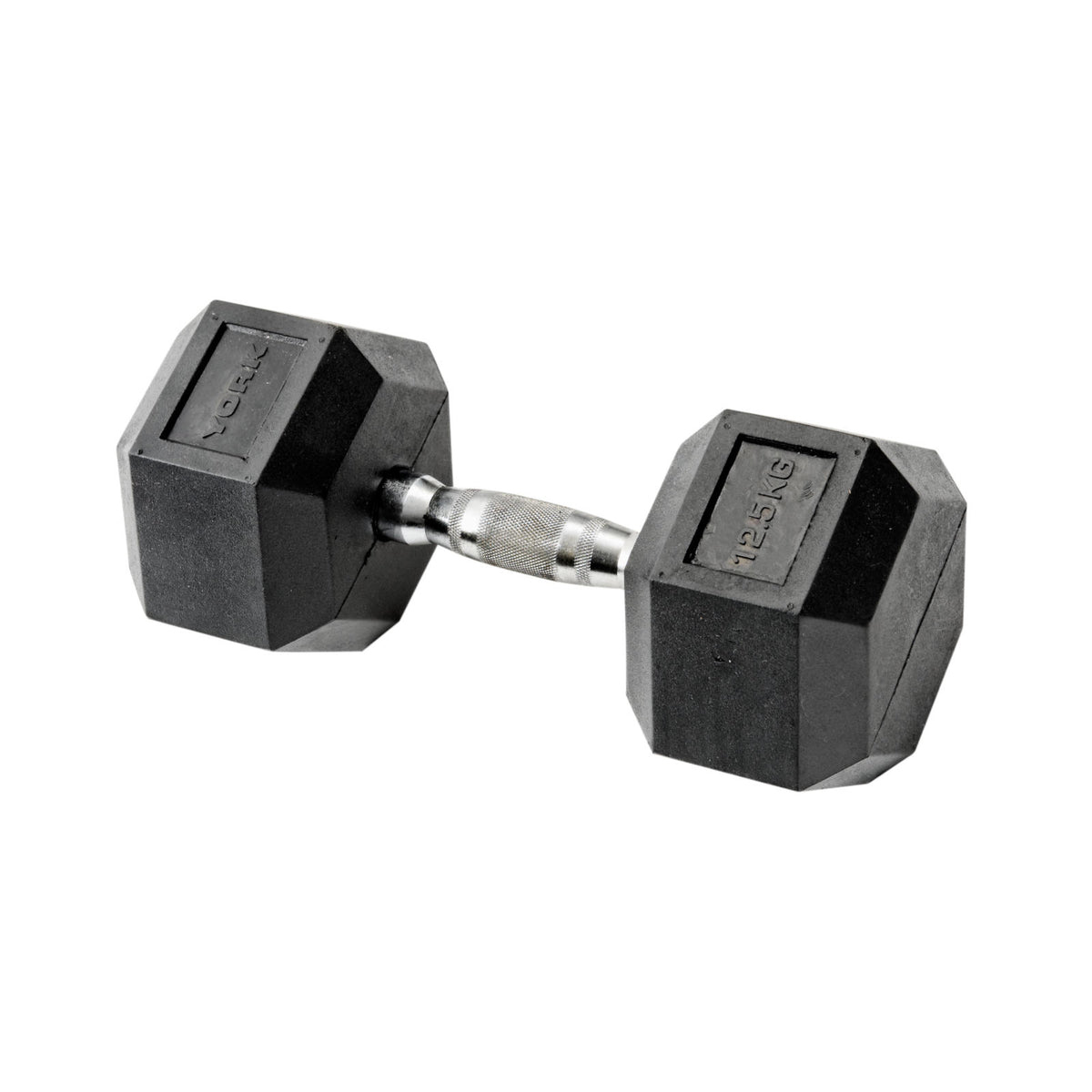 York 12.5kg Hex Dumbbell