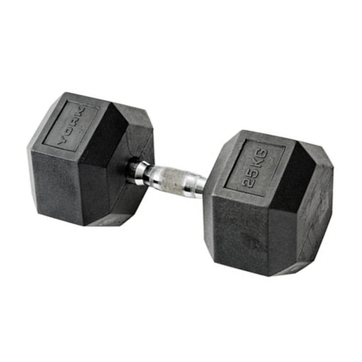 York 25kg Hex Dumbbell